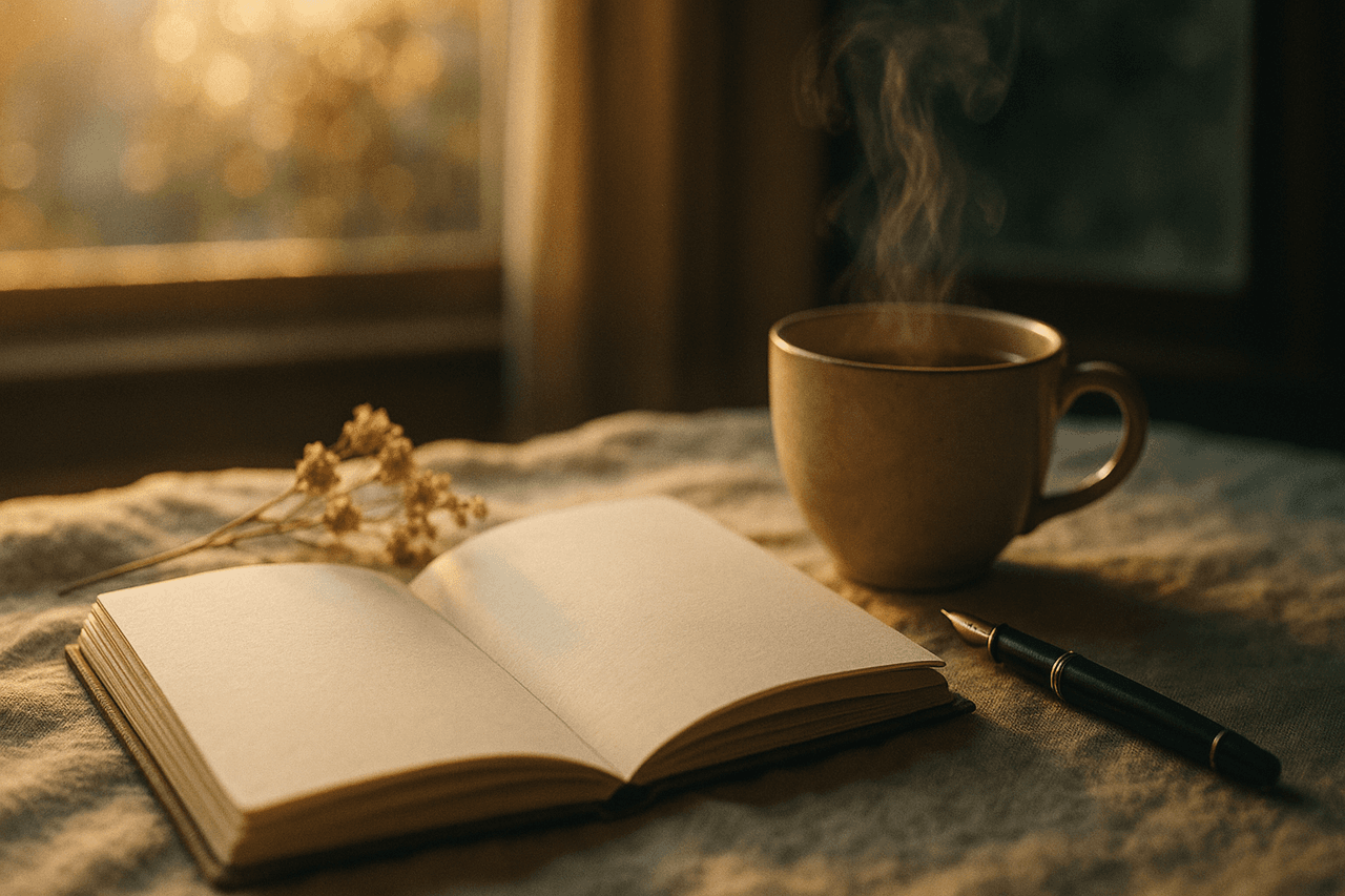 How to Create a Guided Gratitude Journal Audio Practice in Minutes