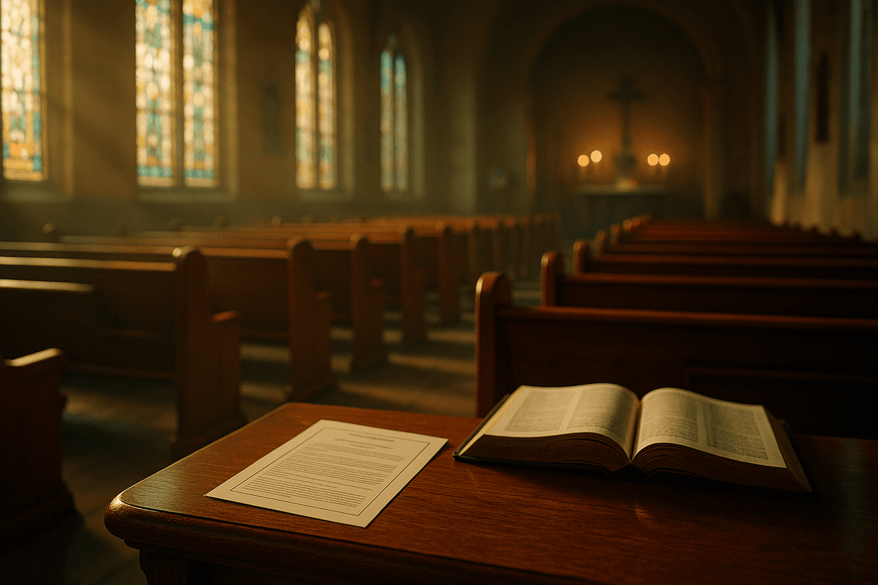 How to make a weekly audio church bulletin (with AI)